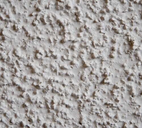 popcorn ceiling before the removal process